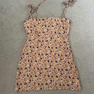 Nasty Gal floral mini dress